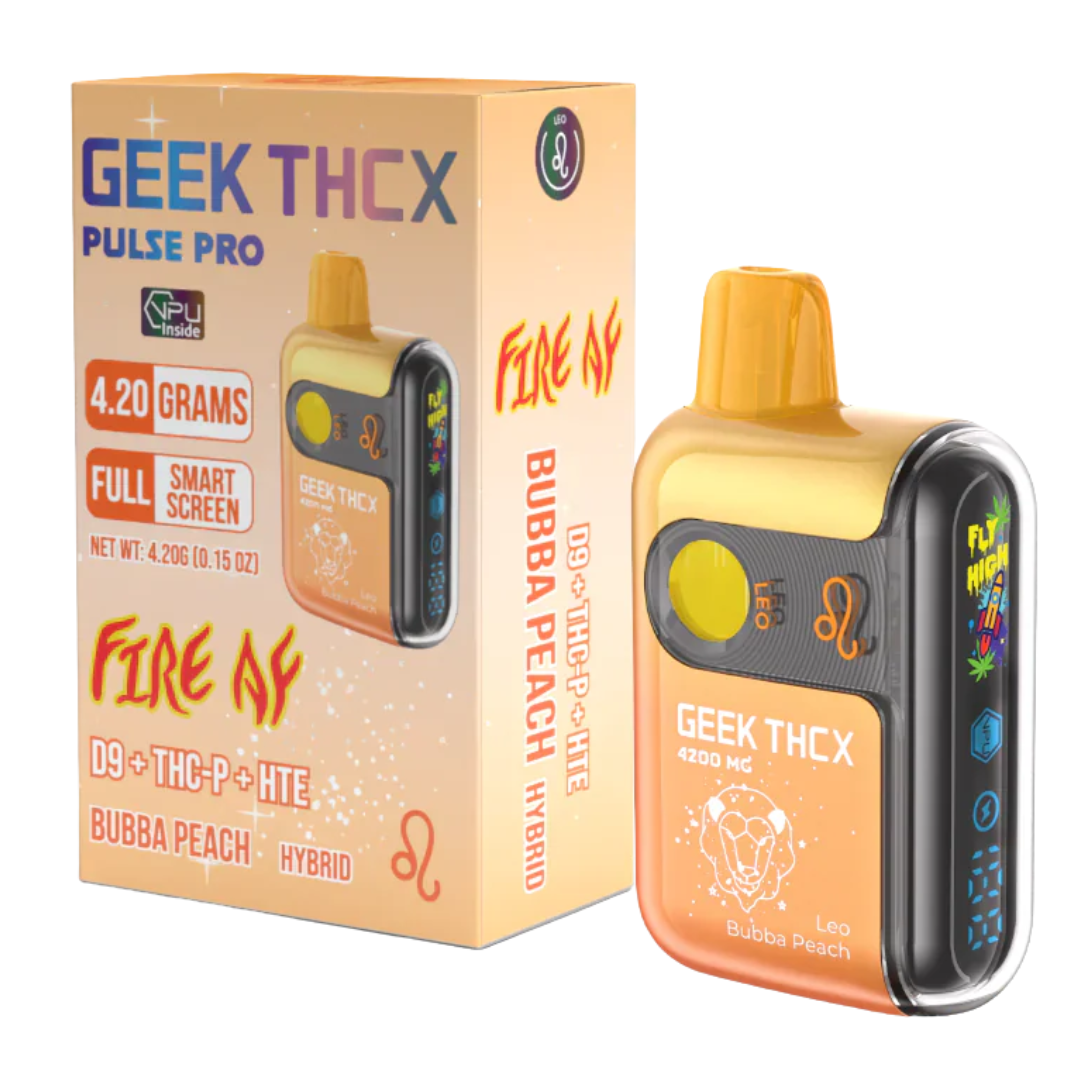 Geek Bar THCX Pulse Pro Fire AF Disposable 4.2G - D8 GAS
