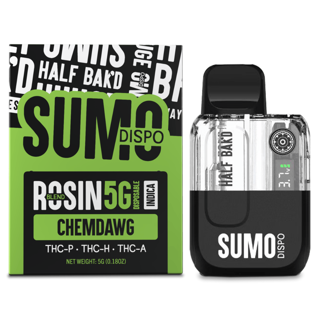 Half Bak'd Sumo Rosin Blend Disposable 5G - Image 8