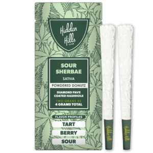 Hidden Hills Club THC-A Powdered Donutz Pre-Rolls 4G | 2ct