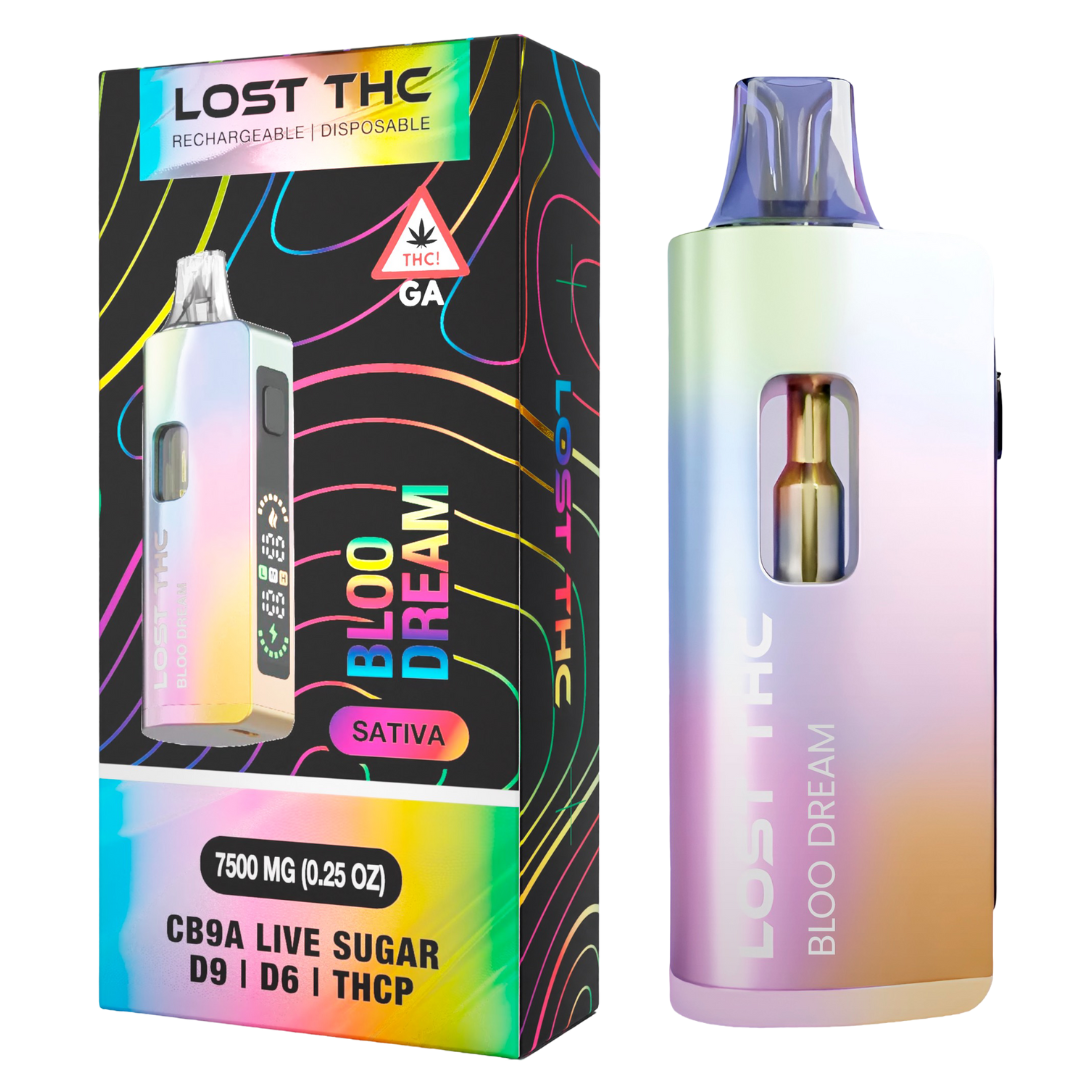 Lost THC V2 CB9A Disposable Rainbow Edition 7.5G - Image 6
