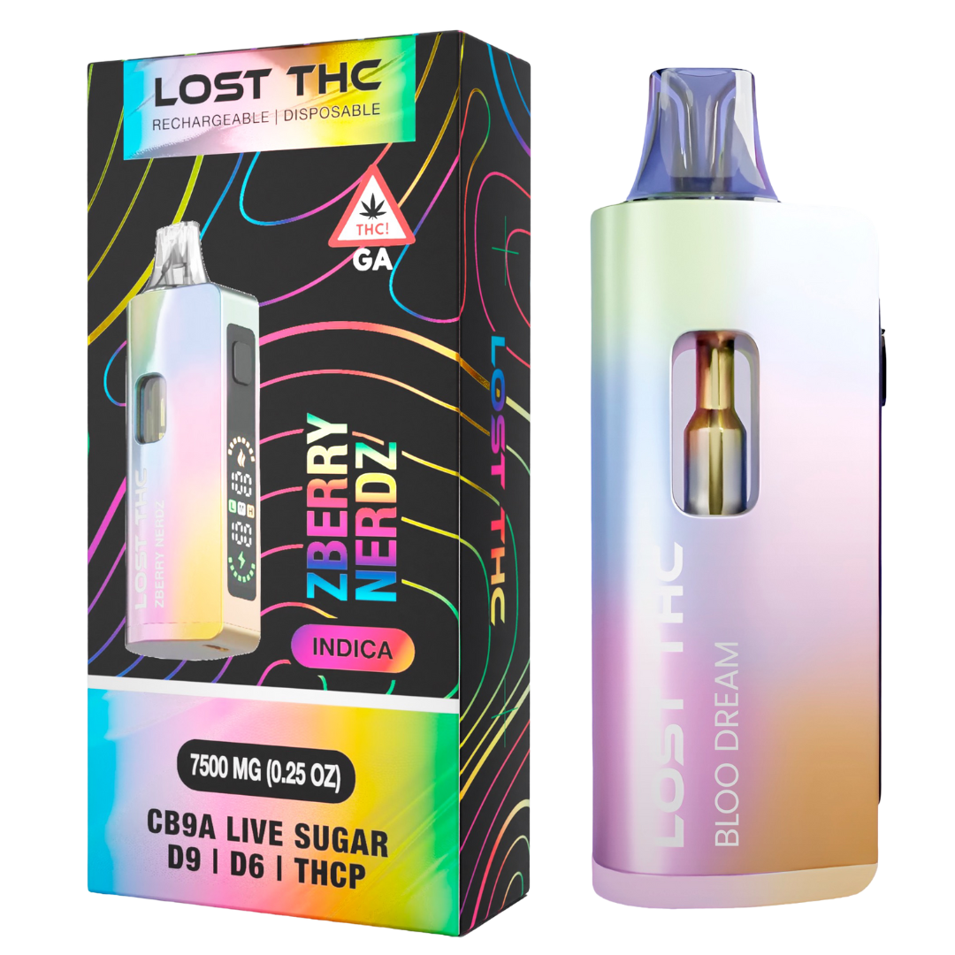 Lost THC V2 CB9A Disposable Rainbow Edition 7.5G - Image 2