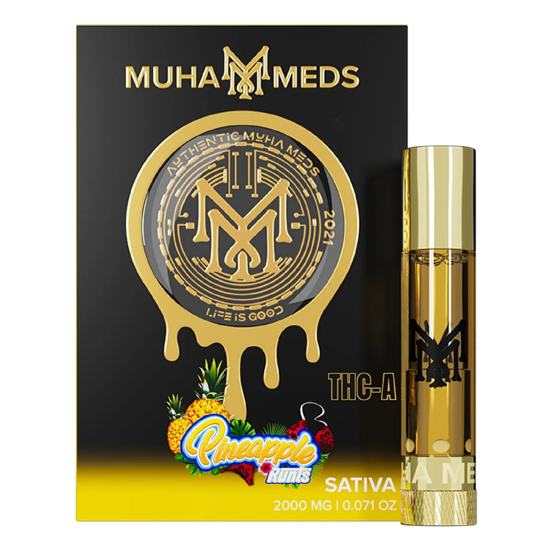 Muha Meds THC-A Cartridge 2G - Image 6