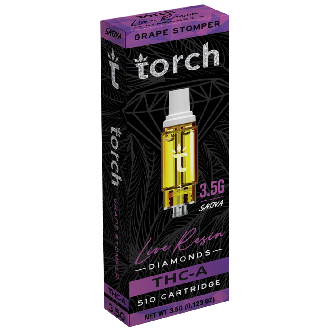 Torch Live Resin Diamonds Cartridge 3.5G - Image 24
