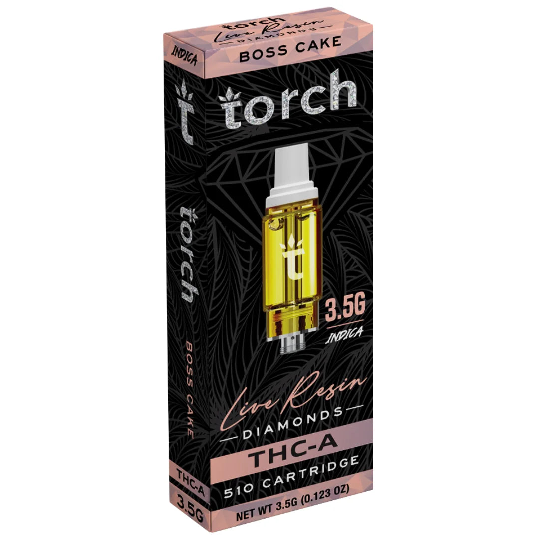 Torch Live Resin Diamonds Cartridge 3.5G - Image 9