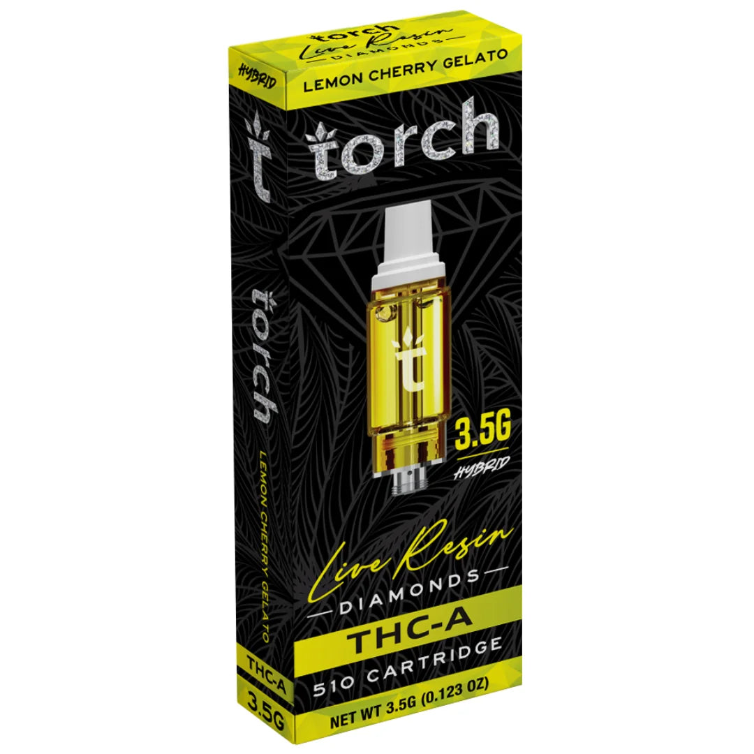 Torch Live Resin Diamonds Cartridge 3.5G - Image 5