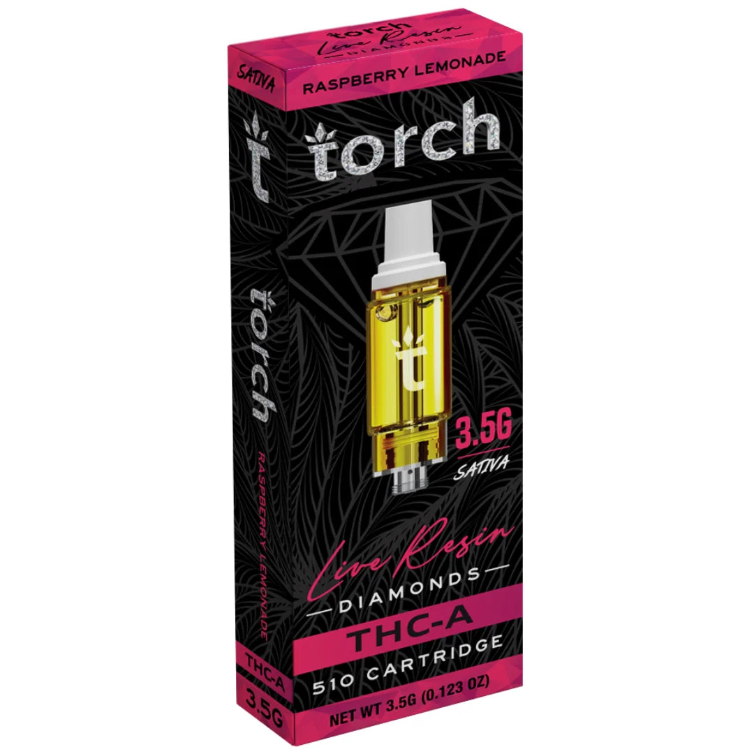 Torch Live Resin Diamonds Cartridge 3.5G - Image 12
