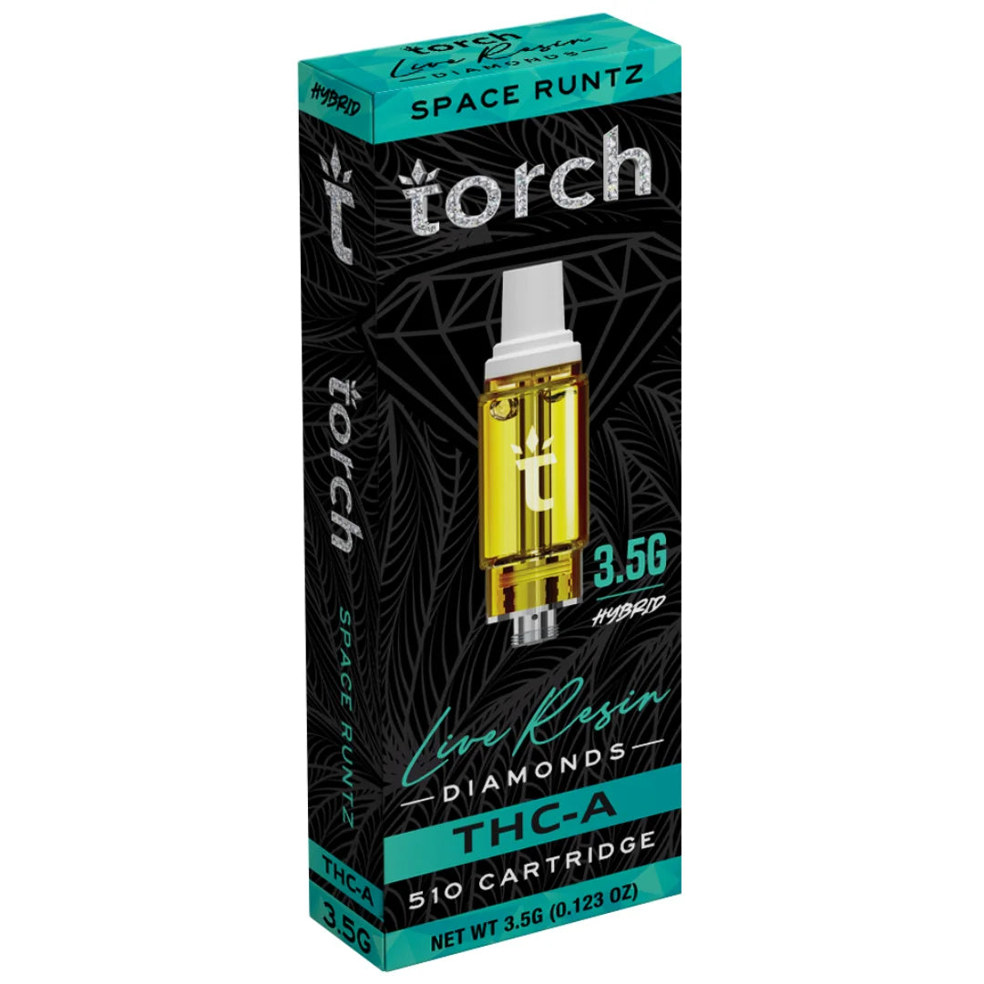 Torch Live Resin Diamonds Cartridge 3.5G - Image 2