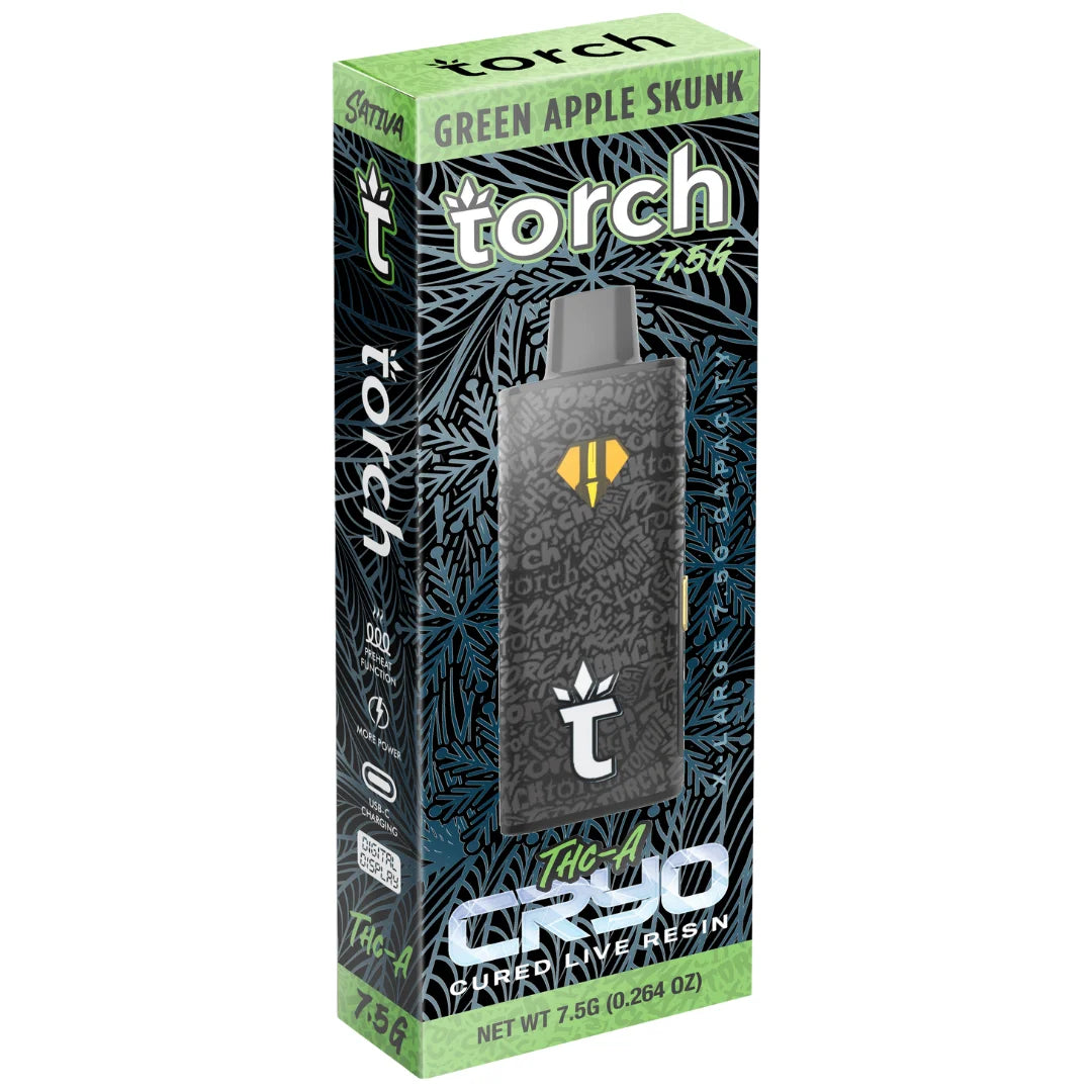 Torch THC-A Cryo Live Resin Disposable 7.5G - Image 6