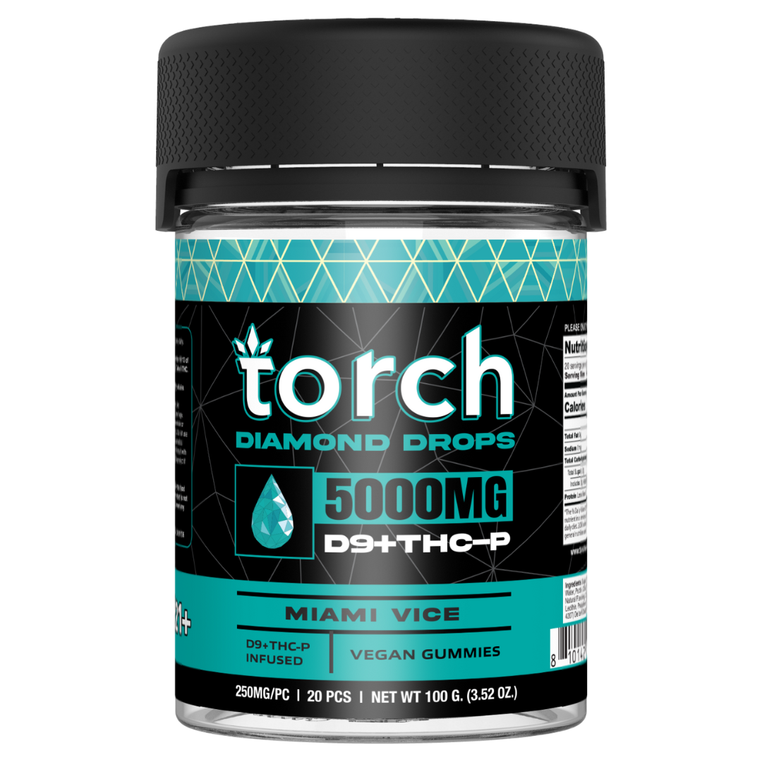 Torch THC-P Diamond Drops Gummies 5000mg - Image 8