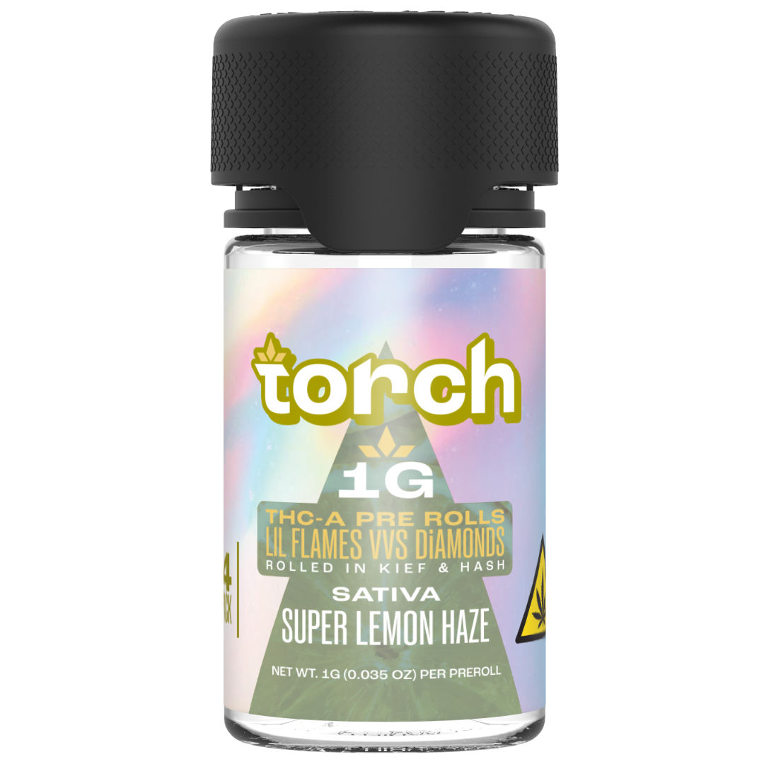 Torch THC-A Lil Flames VVS Diamonds Pre-Rolls 4G | 4ct - Image 6
