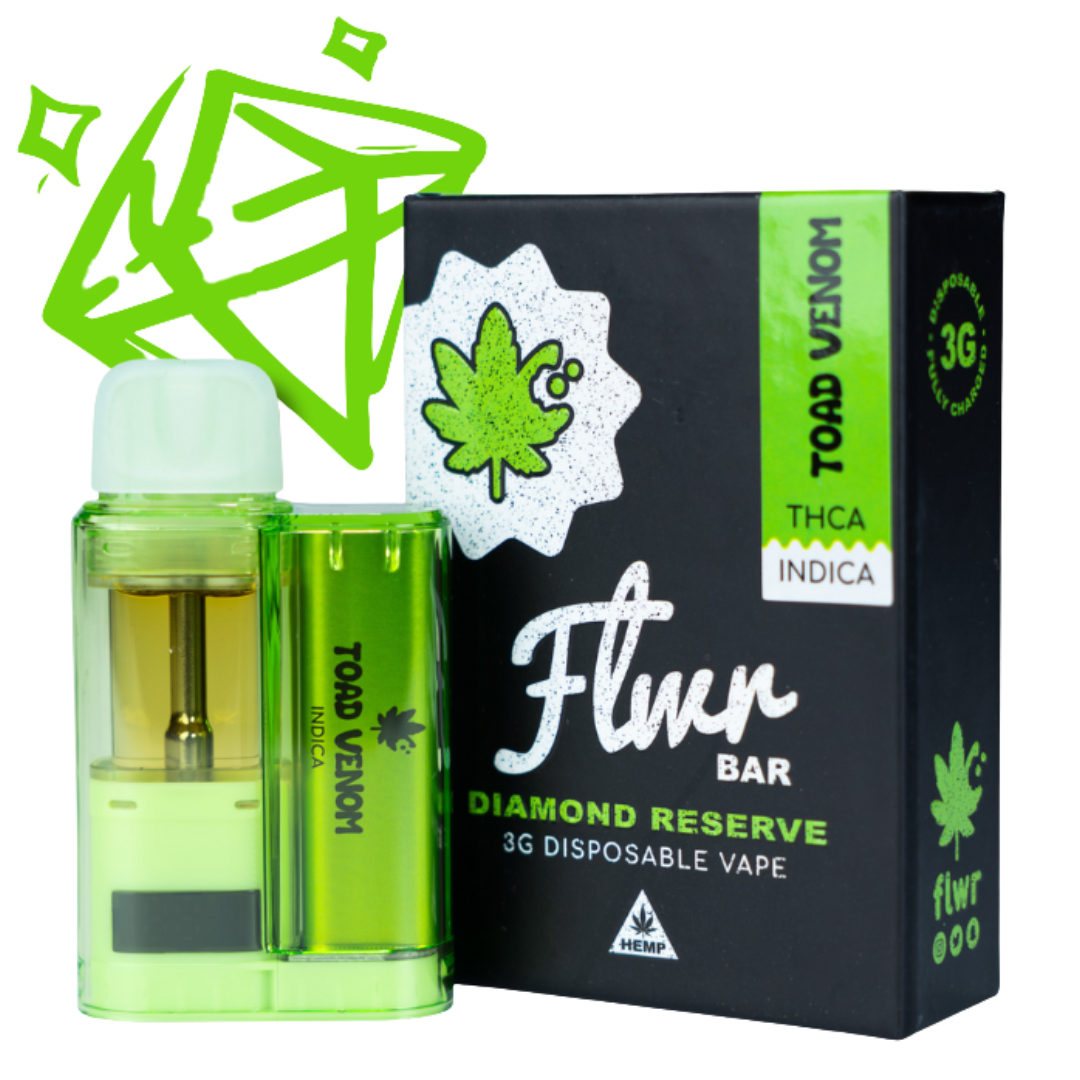 Flwr BAR THC-A Diamond Reserve Disposable 3G - Image 5
