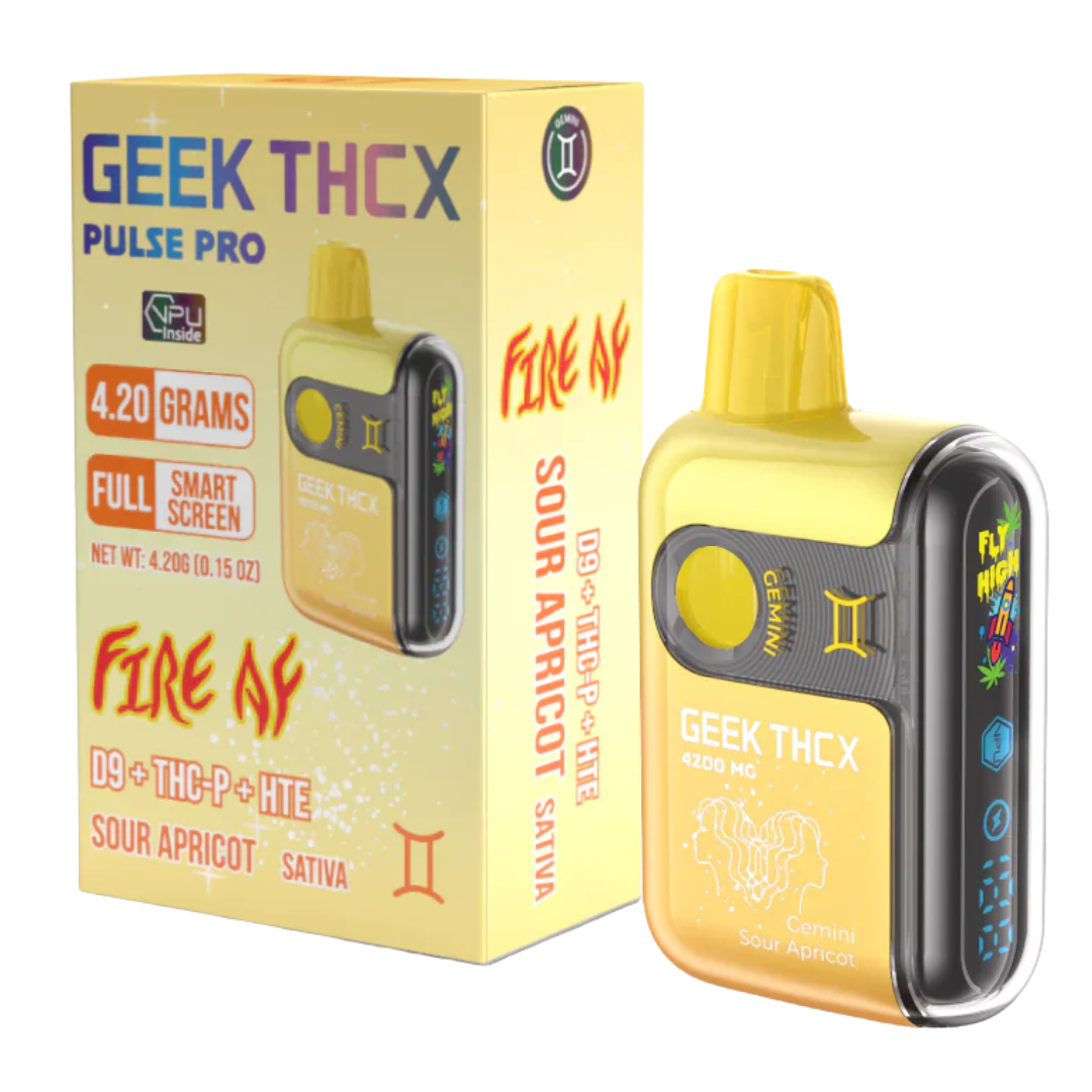 Geek Bar THCX Pulse Pro Fire AF Disposable 4.2G - D8 GAS