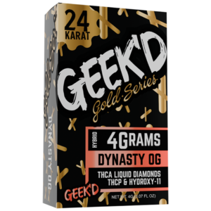 Geek'd 24K Gold Series Disposable Dynasty OG