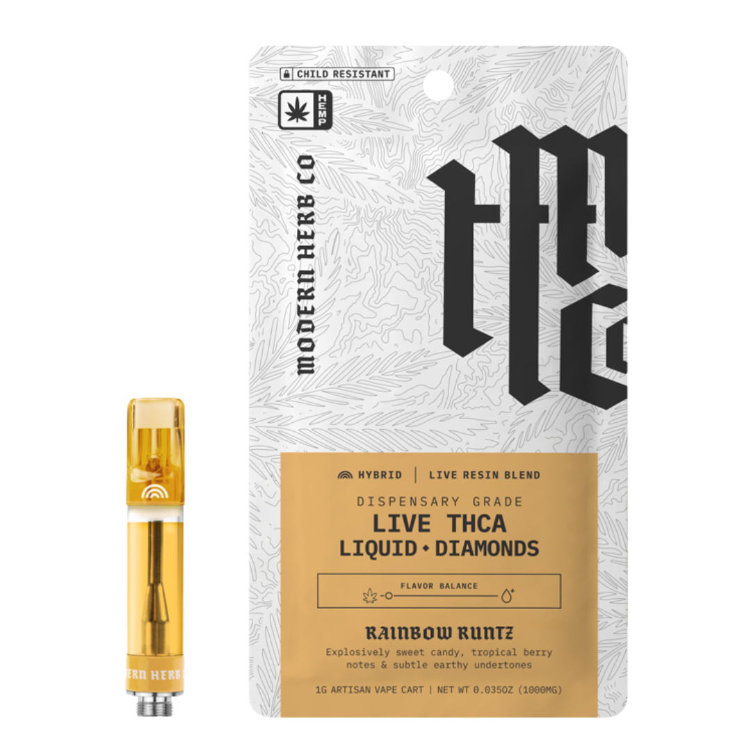 Modern Herb Co Live THC-A Liquid Diamonds Cartridge 1G - Image 9