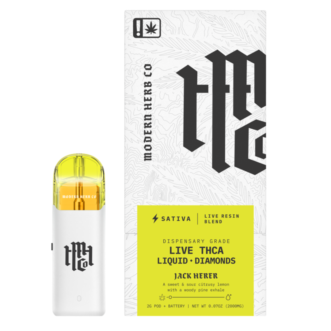 Modern Herb Co Live THC-A Liquid Diamonds Pod Kit 2G