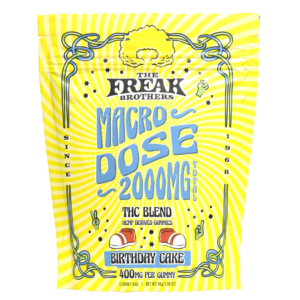The Freak Brothers Macro Dose Gummies 2000MG