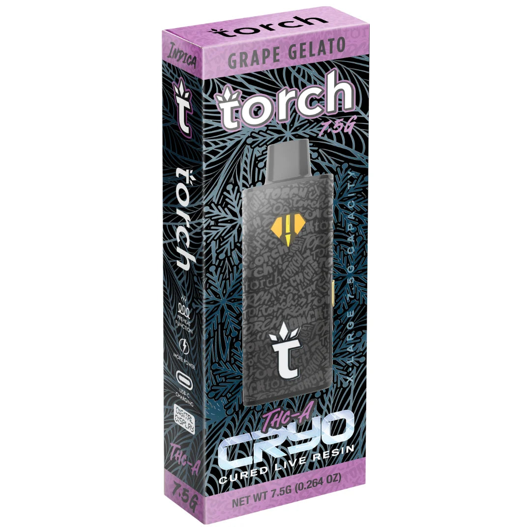 Torch THC-A Cryo Live Resin Disposable 7.5G - Image 8