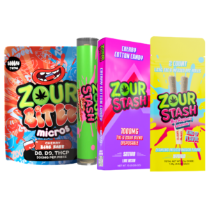 Zour Stash Bundle | Gummies + Vape + Pre-Rolls