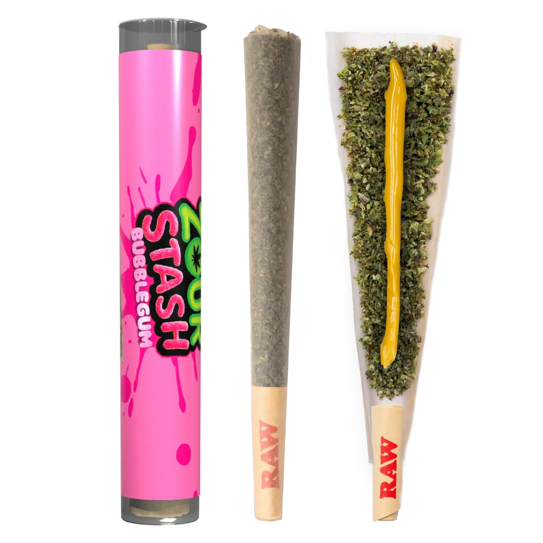 Zour Stash THC-A Hash Holes Pre-Rolls 2G - Image 4