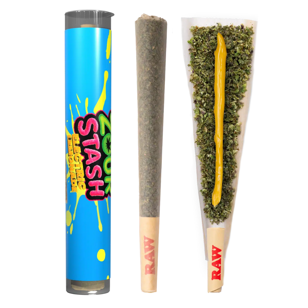 Zour Stash THC-A Hash Holes Pre-Rolls 2G - Image 6