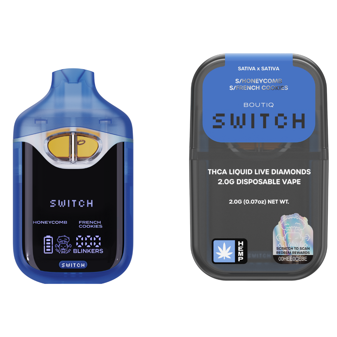 Boutiq Switch V4 THC-A Disposable Vape 2G - Image 3