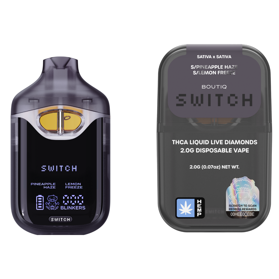 Boutiq Switch V4 THC-A Disposable Vape 2G - Image 2