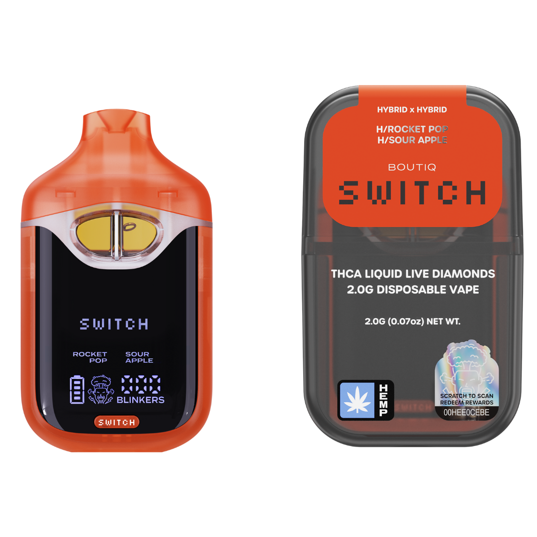 Boutiq Switch V4 THC-A Disposable Vape 2G - Image 5