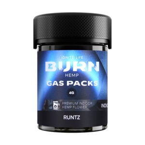 Burn Hemp THC-A Gas Packs Flower 4G