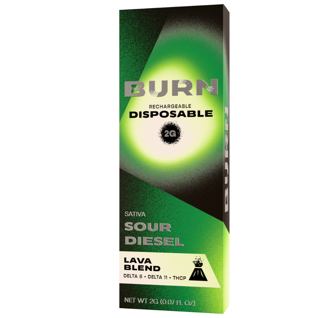 Burn Hemp Lava Blend Disposable 2G - Image 3