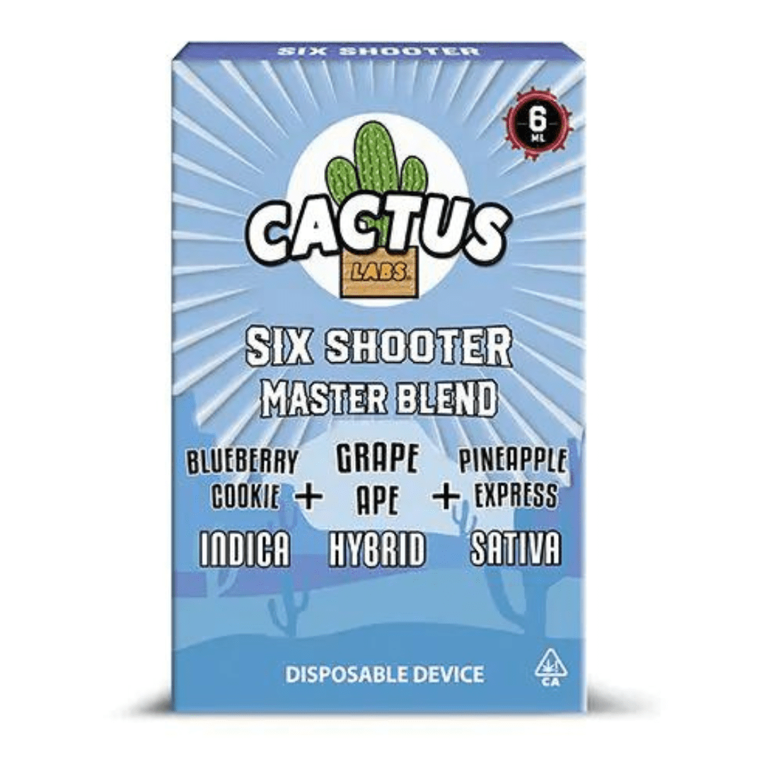 Cactus Labs Master Blend Six Shooter Disposable 6G - Image 11