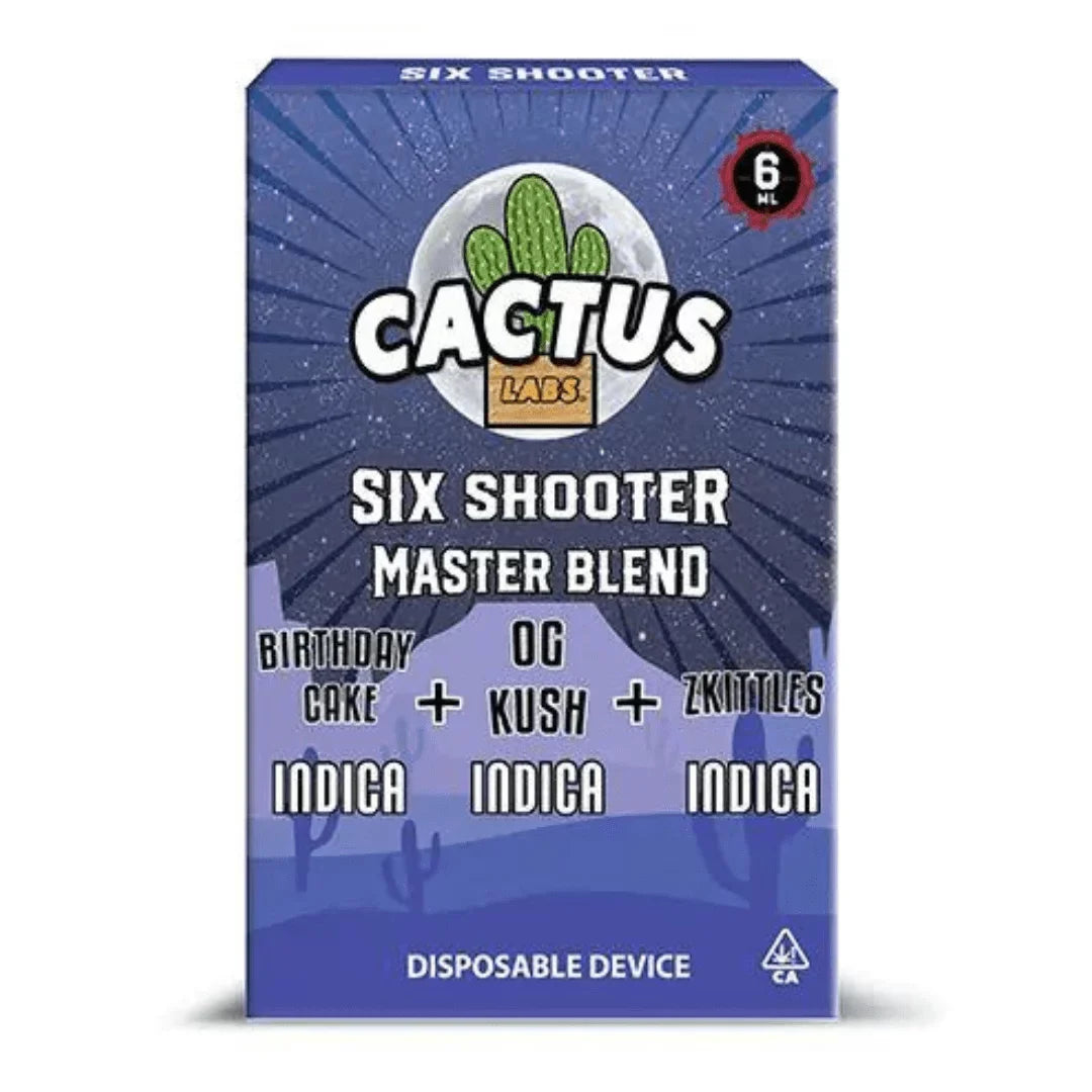 Cactus Labs Master Blend Six Shooter Disposable 6G - Image 10
