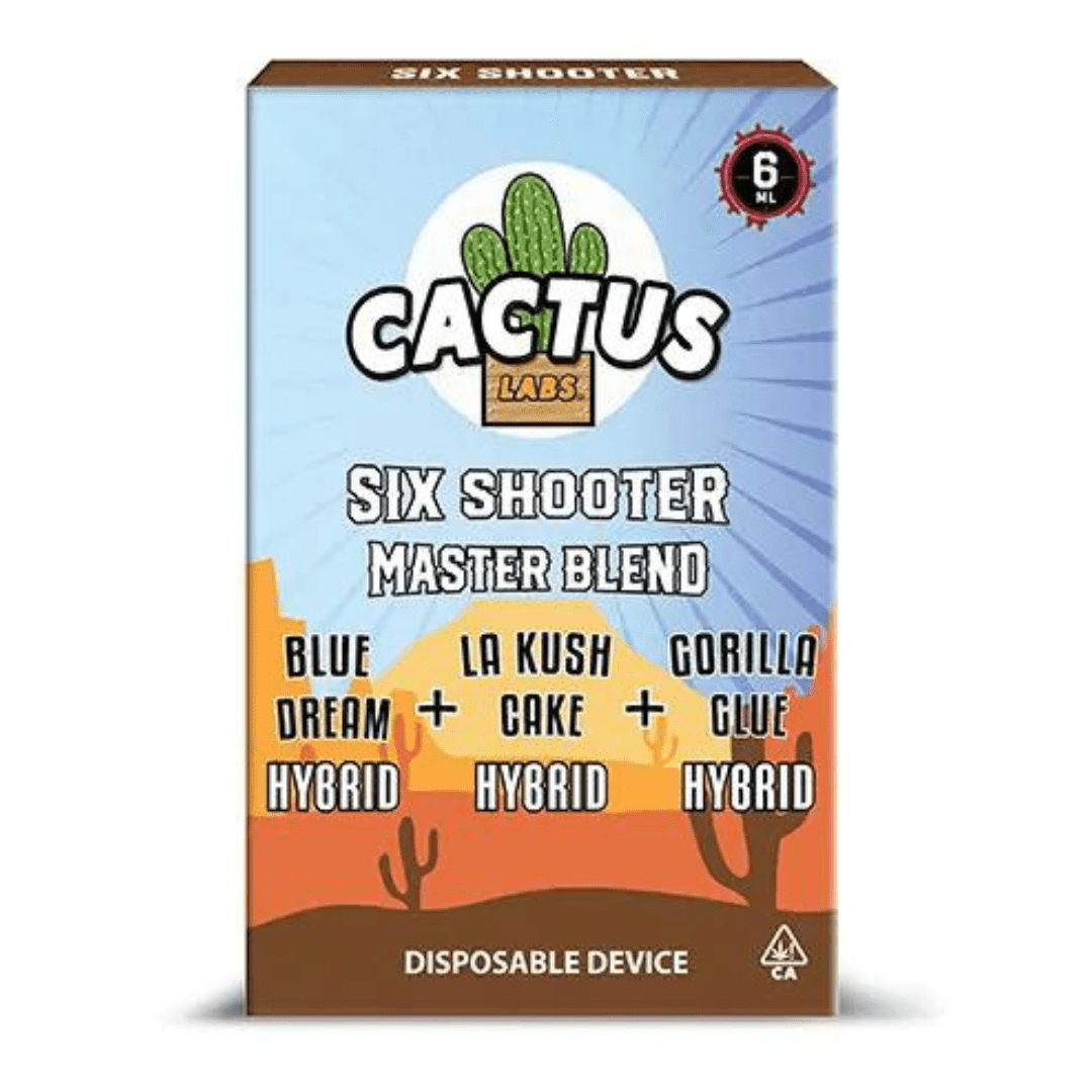 Cactus Labs Master Blend Six Shooter Disposable 6G - Image 15