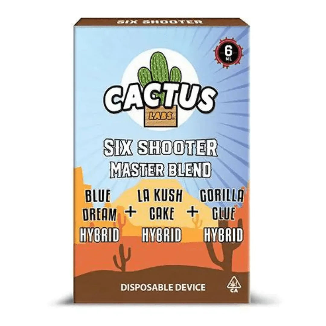 Cactus Labs Master Blend Six Shooter Disposable 6G - Image 4