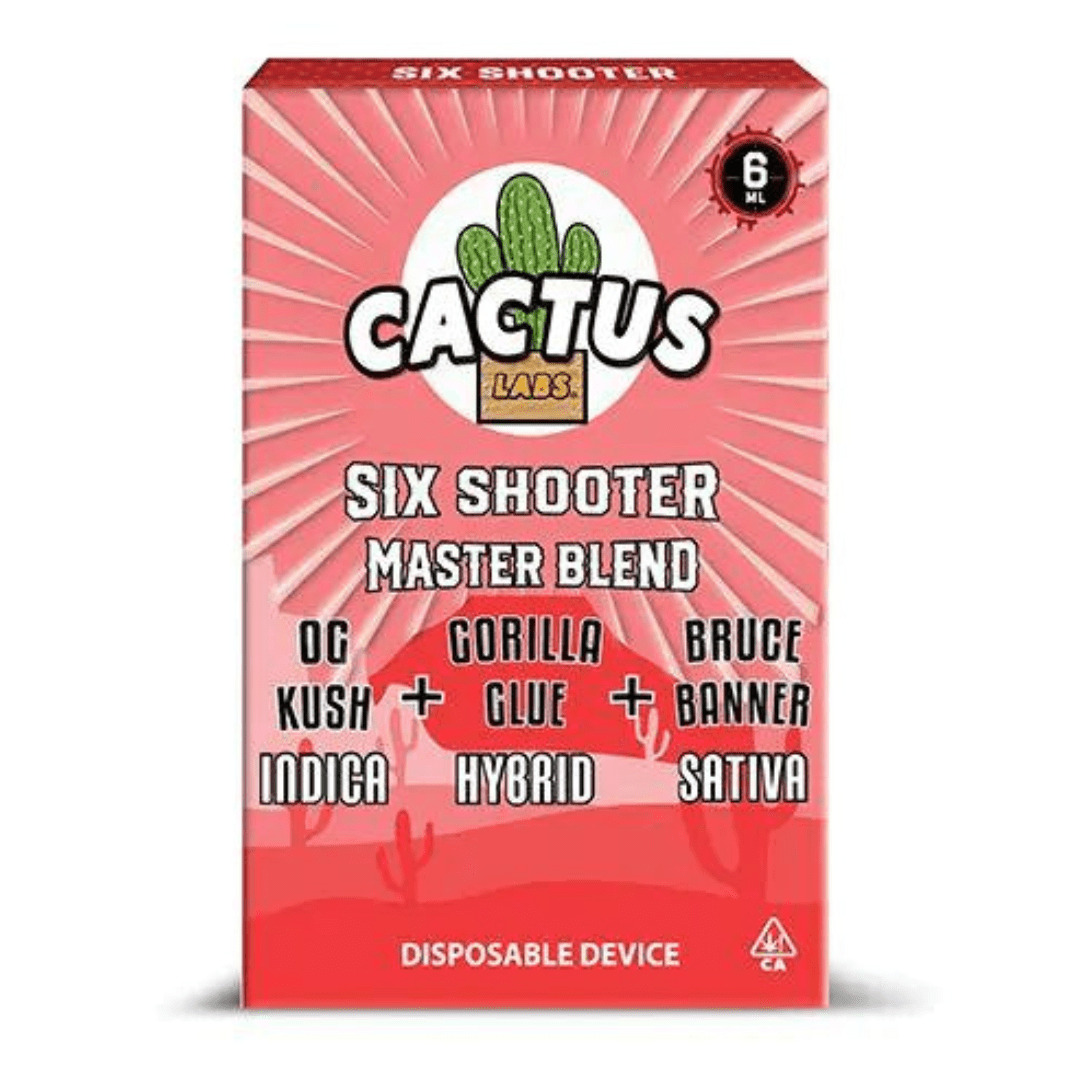 Cactus Labs Master Blend Six Shooter Disposable 6G - Image 16