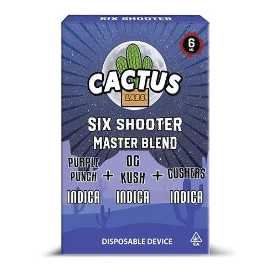Cactus Labs Master Blend Six Shooter Disposable 6G - Image 17
