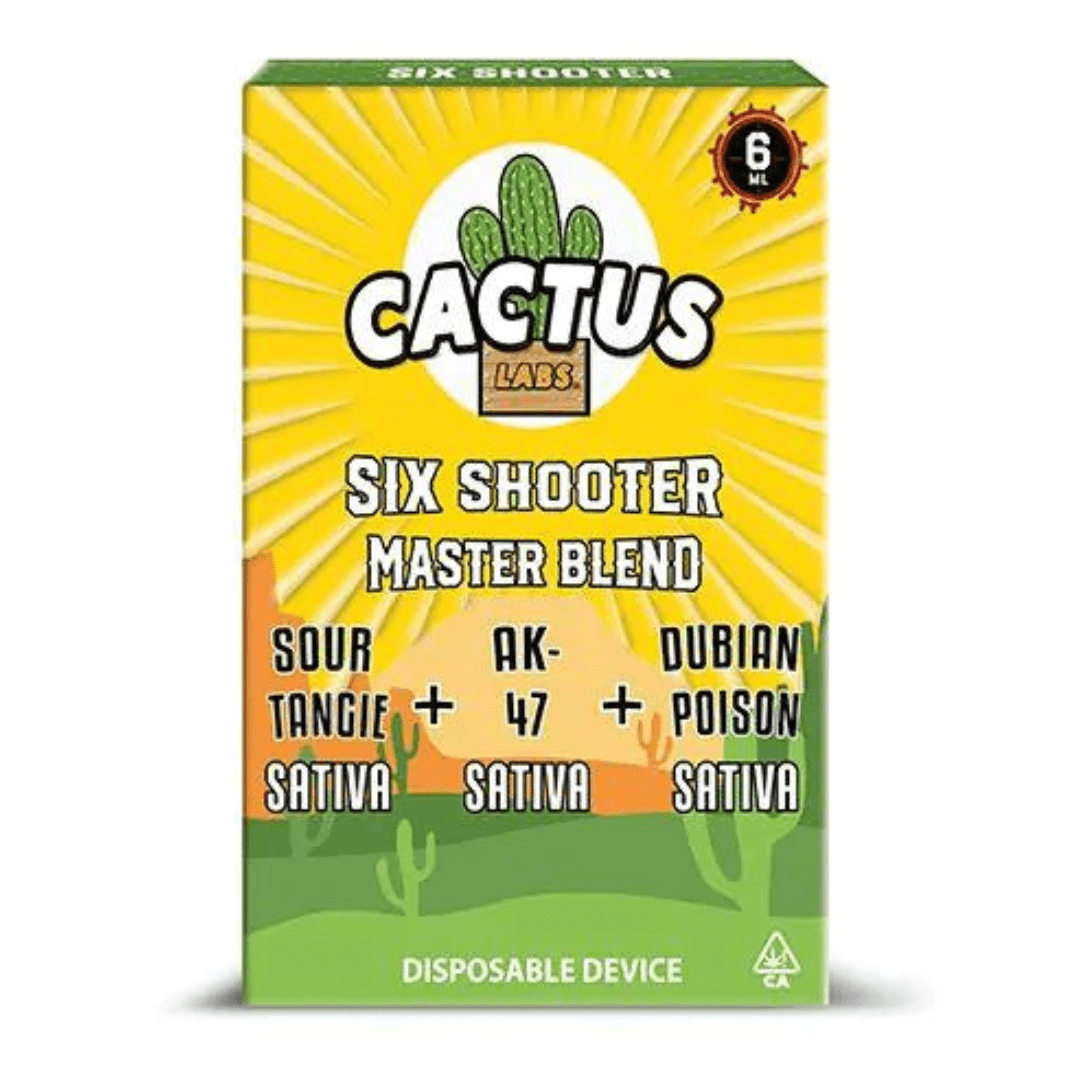Cactus Labs Master Blend Six Shooter Disposable 6G - Image 13