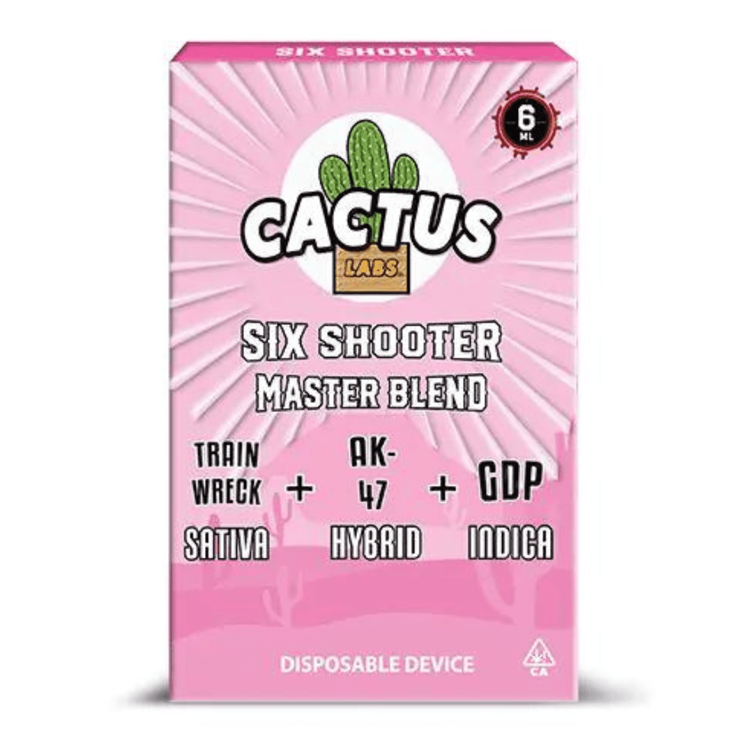 Cactus Labs Master Blend Six Shooter Disposable 6G - Image 20
