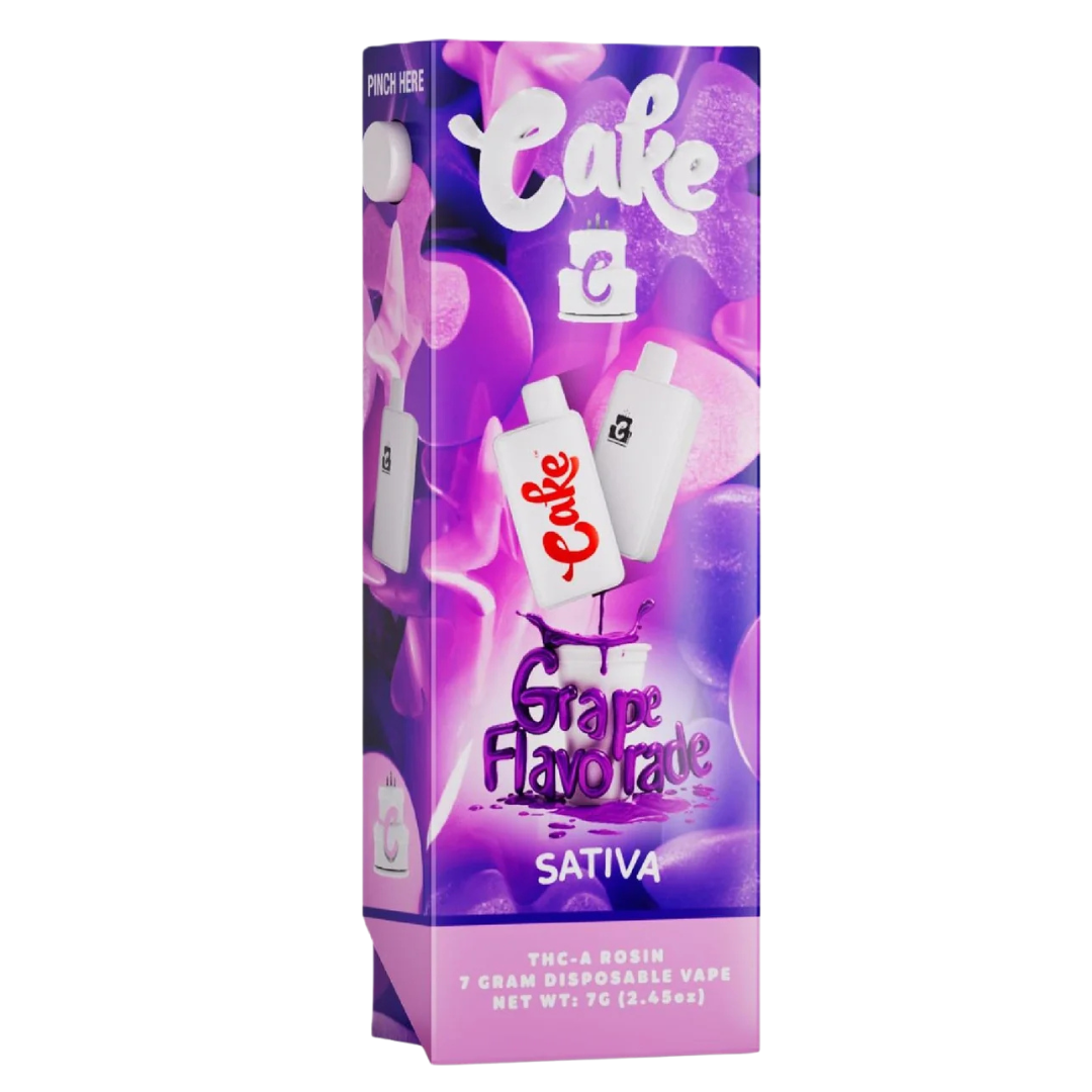 Cake THCA Rosin Disposable Vape 7G - Image 3
