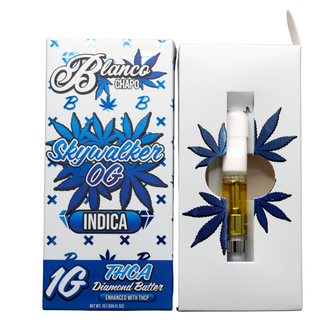Chapo Blanco THC-A Diamond Batter Cartridge 1G