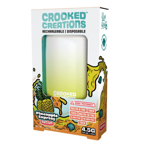 Buy Crooked Creations High Potency Disposable Vape 4.5G
