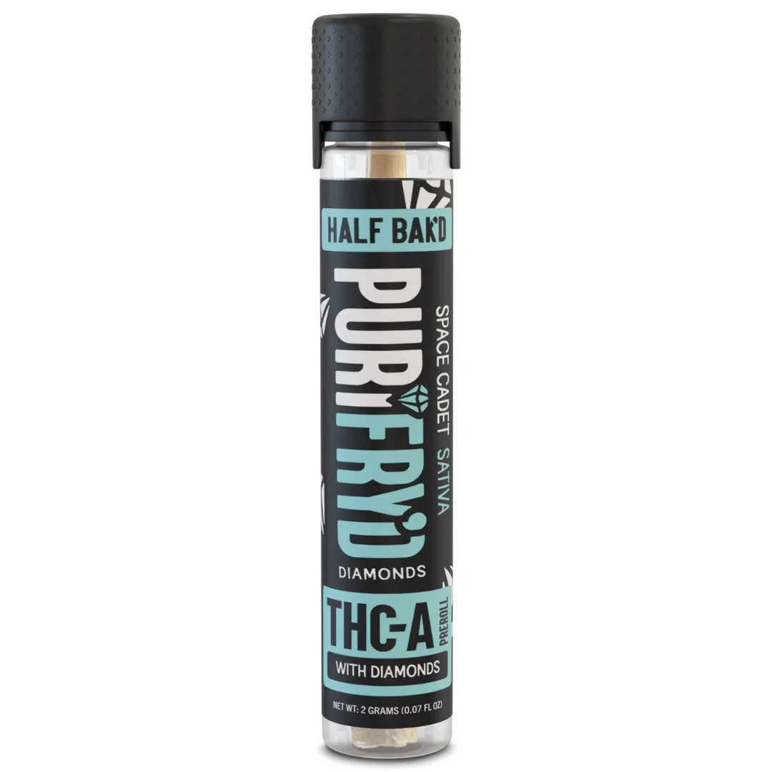 Half Bak'd Purifry'd Diamonds Pre-Rolls 2G - Image 3