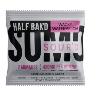 Half Bak'd SOUR'D Sumo Gummies 420MG | 2pk