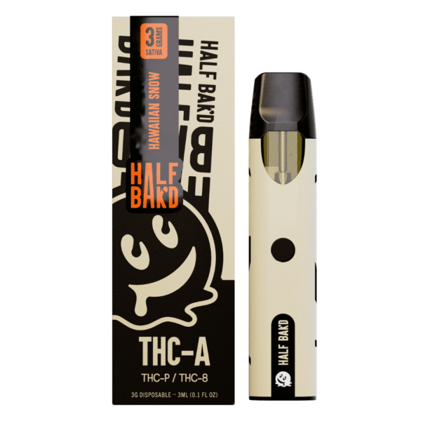 Buy Half Bakd THC-A Disposable 3g