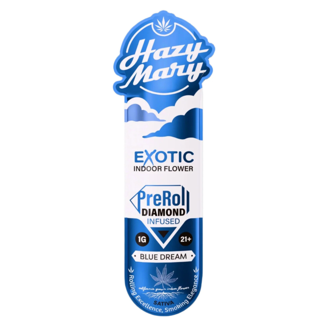 Hazy Mary THC-A Exotic Diamond Pre-Roll