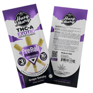 Hazy Mary THC-A Exotic Diamond Pre-Rolls