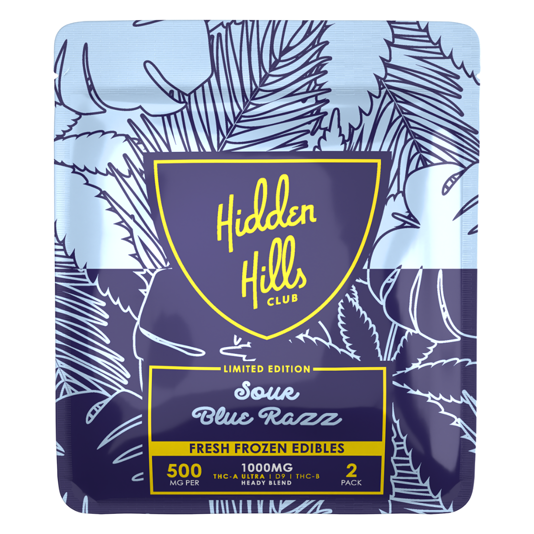 Hidden Hills Club Heady Blend Fresh Frozen Gummies 1000MG - Image 5