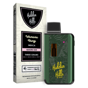 Hidden Hills Club Quadra Bar Disposable Vape 3G