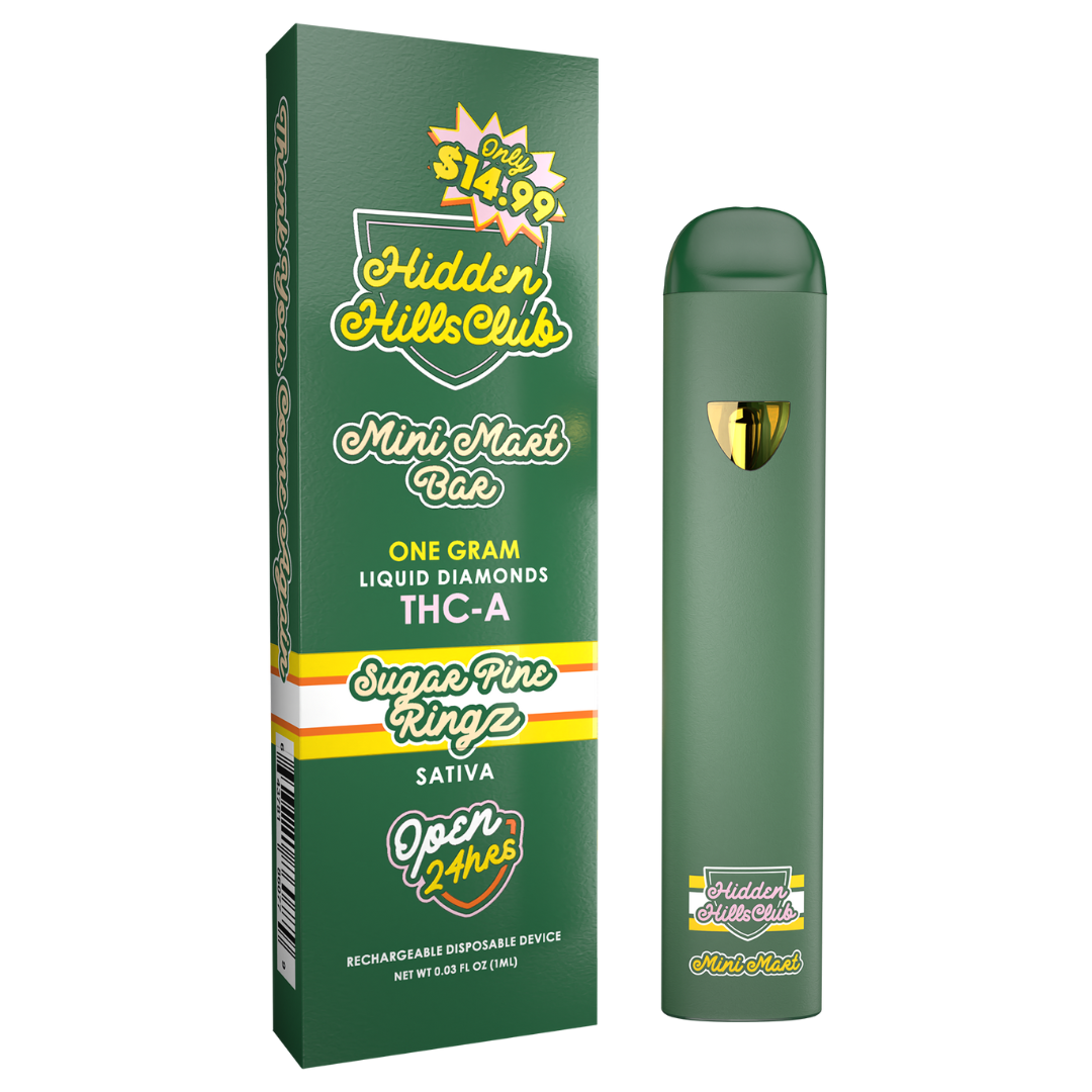 Hidden Hills Club THC-A Mini Mart Bar 1G - Image 4