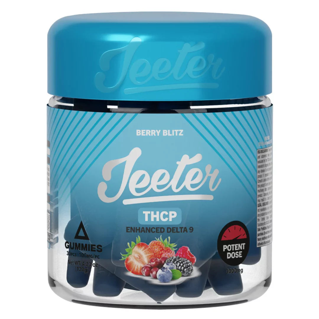 Jeeter Potent Dose D9 THC-P Gummies 3000mg - Image 4