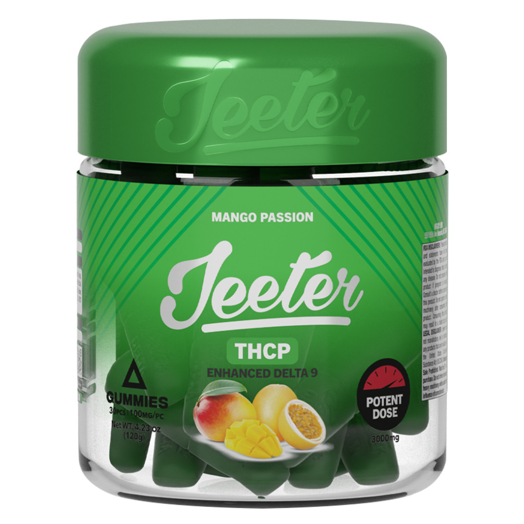 Jeeter Potent Dose D9 THC-P Gummies 3000mg - Image 7